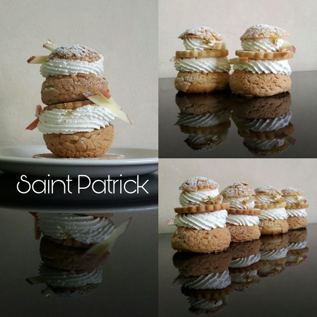 Choux pomme vanille (Michalak)